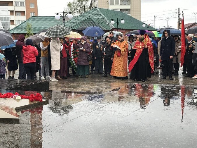 76 годовщина Дня Победы отметили торжественно