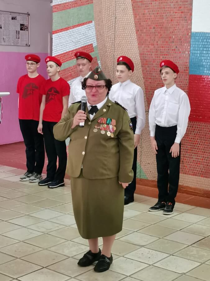 Рассказ ветерана ВС ст.пр-ка Туфлинской Т.В.