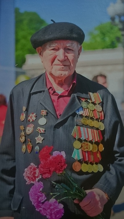 Участник Курского сражения ветеран ВС и ВОВ Прокофьев В.В.