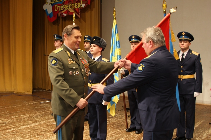 Вручение знамени